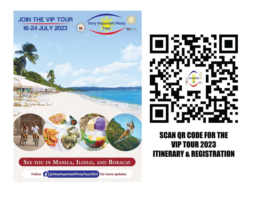 vip tour 2023 qr code